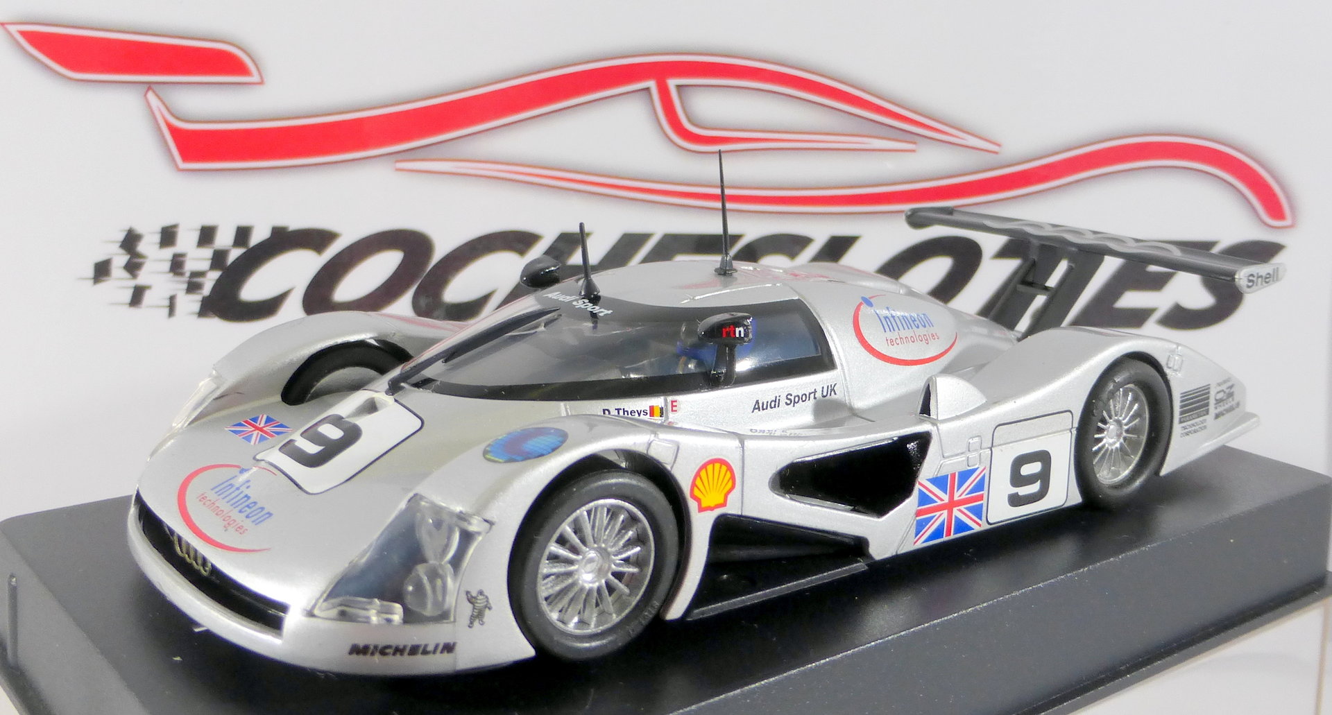 Audi R8C - N. 9 Test car Le Mans 1999 REF. SICA01a SLOT.IT