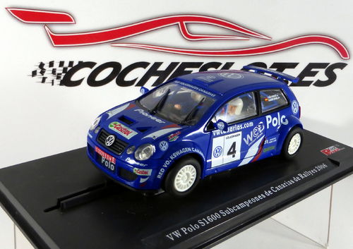 VW POLO S1600 CANARIAS RALLYES 06 COLECCION PONCE MOTORSPORT  POWER SLOT