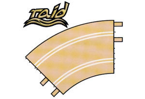 Pack 10 x Curva estándar Raid de Ninco 