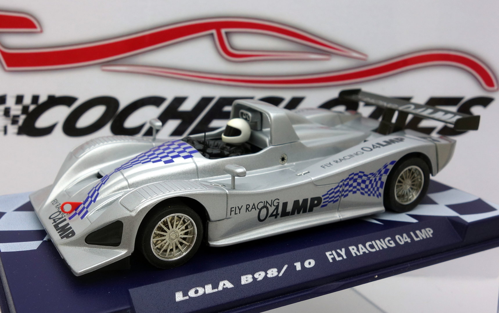 Fly Slot Car Scx Scalextric Fly 07031 Lola B98/10 Fly Racing 04 Lmp 