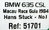 BMW 635 CSI MACAU RACE GUIA 1984 Nº1 REF.51701 AVANT SLOT