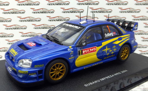 SUBARU NEW AGE IMPREZA WRC 2004 Nº1 WINNER OF RALLY JAPAN REF.13612 AUTOART