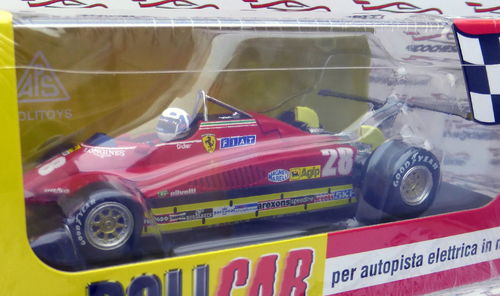 Ferrari 126 C2 n.28 Long Beach GP 1982 Ref.CAR09a POLICAR